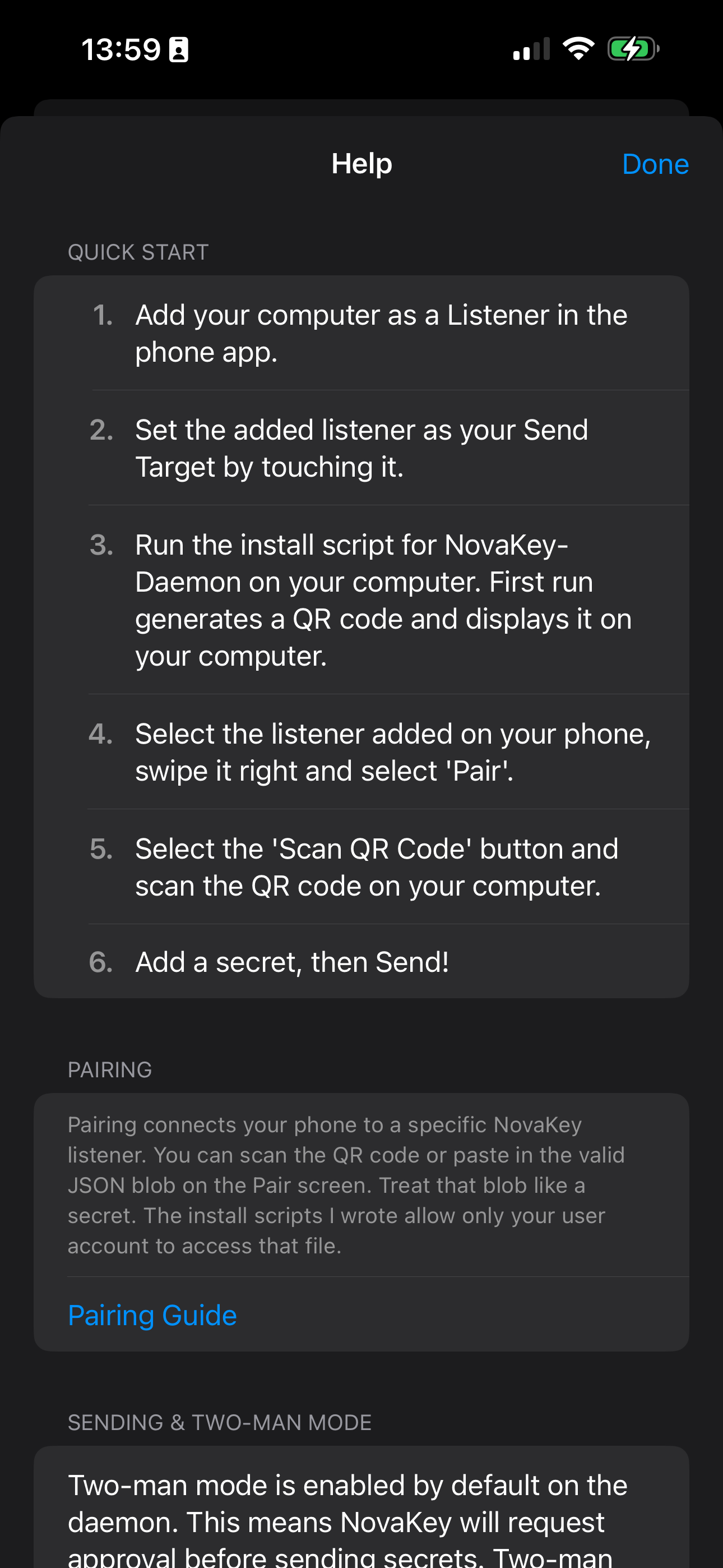 Troubleshooting - NovaKey Documentation